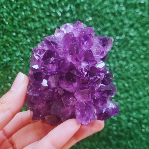 Drusa Ametista Polida do Uruguai - 222grs - Unidade